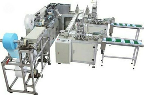 3 Ply Surgical Fully Automatic High Speed Mask Making Machine